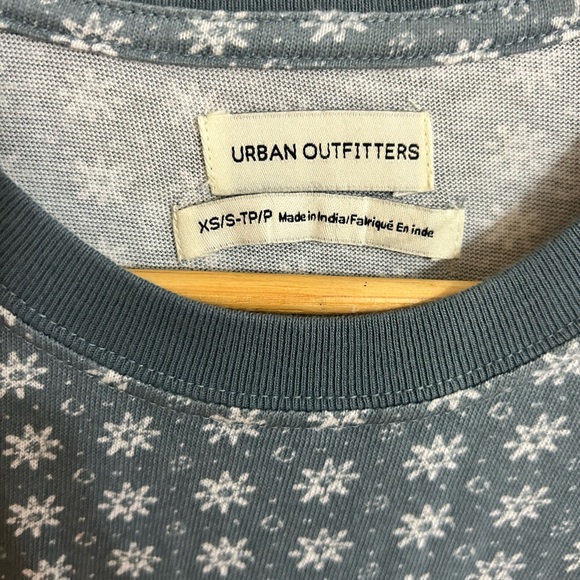 Oversized Patchwork animal T-Shirt shirt sleeve womens xs s urban outfitters - Picture 5 of 6